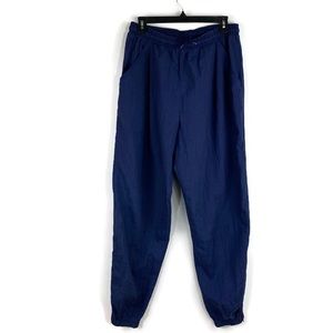 Nike Vintage 90s White Label Windbreaker Pants L